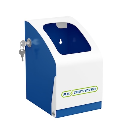 Gec Rx Destroyer 1 Gallon Bottle Lock Box, Each RX1.0LCKBX